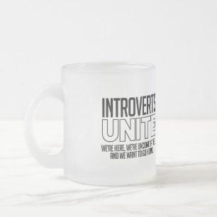 Introvertierte vereinigt euch: Wir wollen nach Hau Mattglastasse