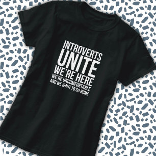 Introvertierten Einheits-T-Shirt T-Shirt
