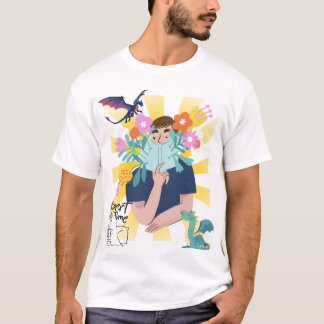 Introvertierter Bartagamen-Liebhaber-Shirt – Süße  T-Shirt