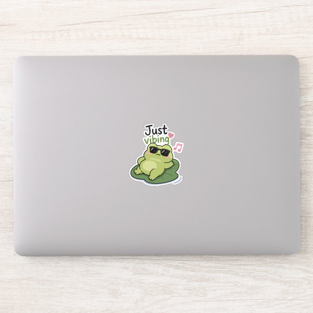 Introvertierter Frosch-Meme-Aufkleber – Einfach nu Aufkleber (Computer)