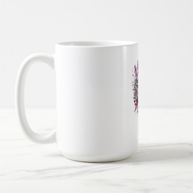 Introvertiertes Antisoziales Mental Würziges Skele Kaffeetasse (Links)