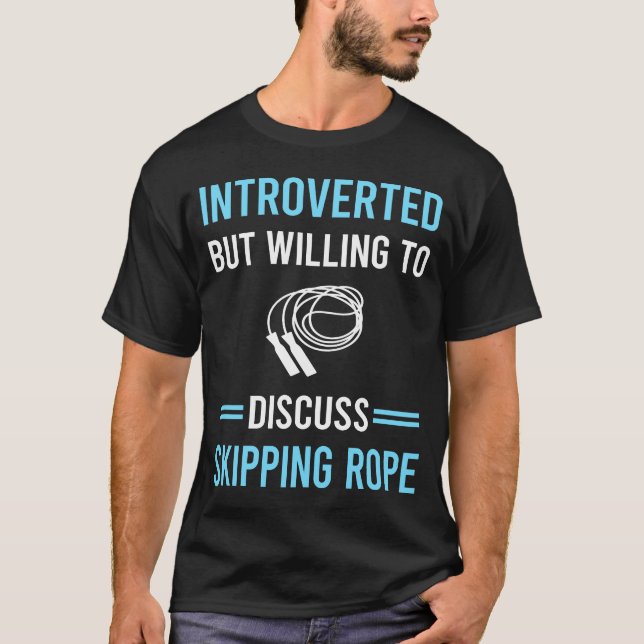 Introvertiertes Springseil T-Shirt (Vorderseite)
