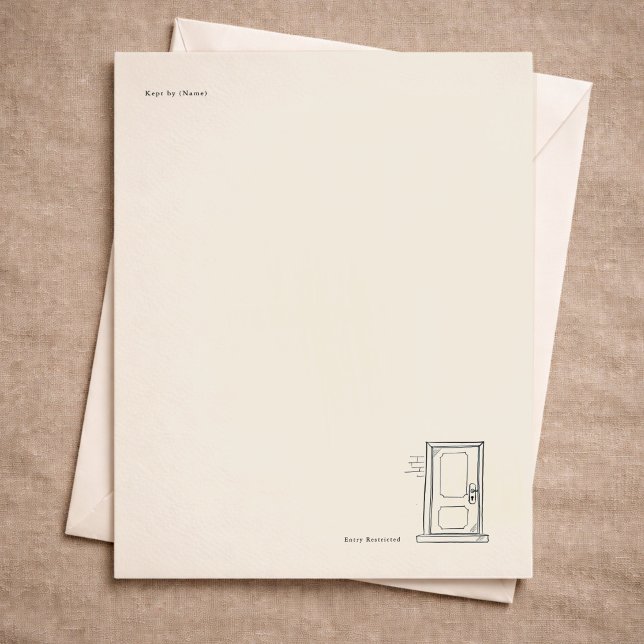 Introvertiertes Tagebuch/Brief schreiben Stille Ei Briefbogen (Von Creator hochgeladen)