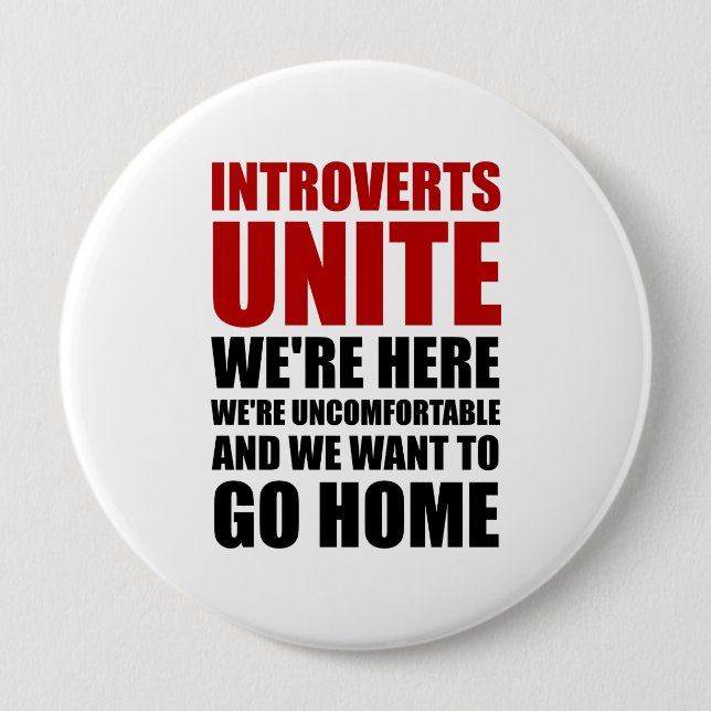 Introverts vereinigen button (Vorderseite)