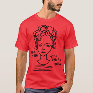 Intuition Hören Sie sich das kleine Flüstern im In T-Shirt