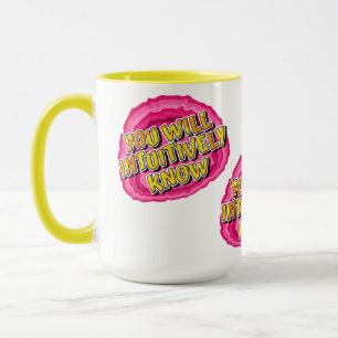 Intuitiv Geode 12-Schritte-AA-Recovery-Slogan kenn Tasse