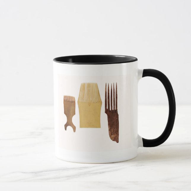 Inuitkämme, von der amerikanischen Nordwestküste Tasse (Rechts)