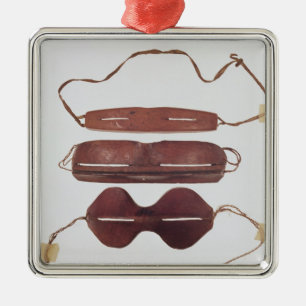 Inuitsonne-/-schnee'Gläser Ornament Aus Metall