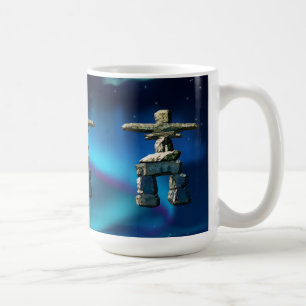 Inukshuk-Indianersteine Tasse