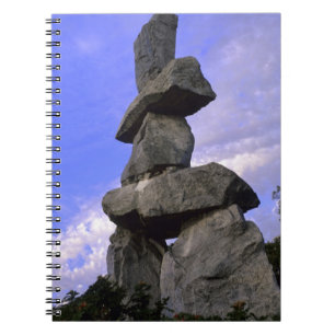 Inukshuk, Nordwestgebiete, Kanada Notizblock