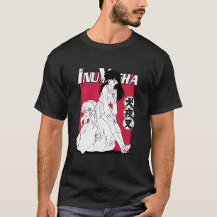 Inuyasha Kagome sitzend auf Inuyasha T-Shirt
