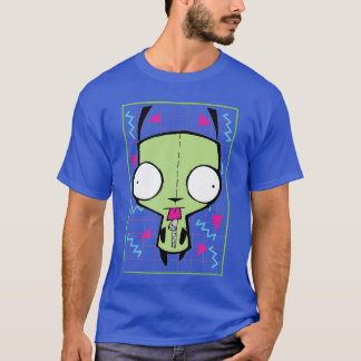 Invader Zim Gir 90er Grid Familie T-Shirt