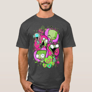 Invader Zim Valentinstag Gir Ich liebe Doom Poster T-Shirt