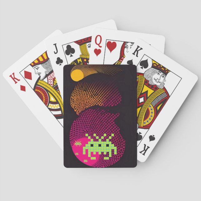 Invading Space Kings Spielkarten (Rückseite)