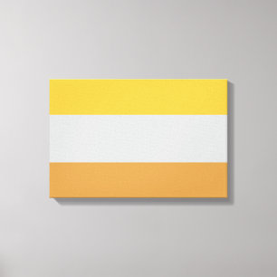 Invaliditätsflagge Leinwanddruck