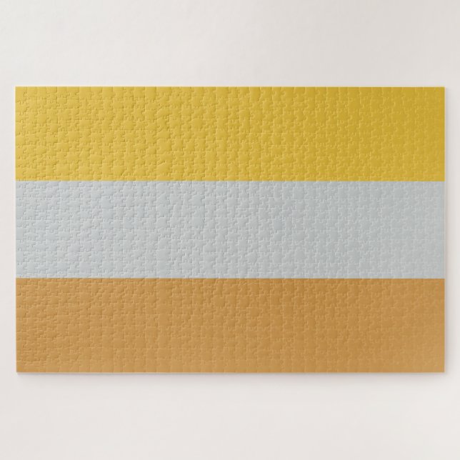 Invaliditätsflagge Puzzle (Horizontal)