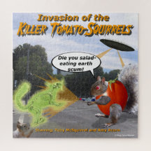 Invasion der Killer Tomato Eichhörnchen