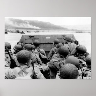 Invasion der Normandie - 6. Juni 1944 Poster