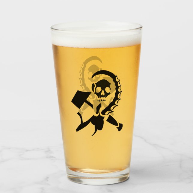 Invasion der russischen Sichel- und Hammerbäume Glas (Vorne (Gefüllt))