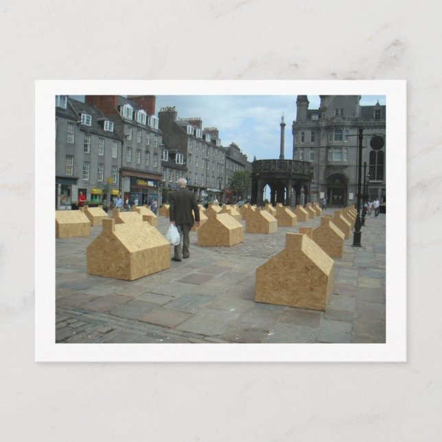 Invasion der Unkrautsamen Postkarte (Vorderseite)