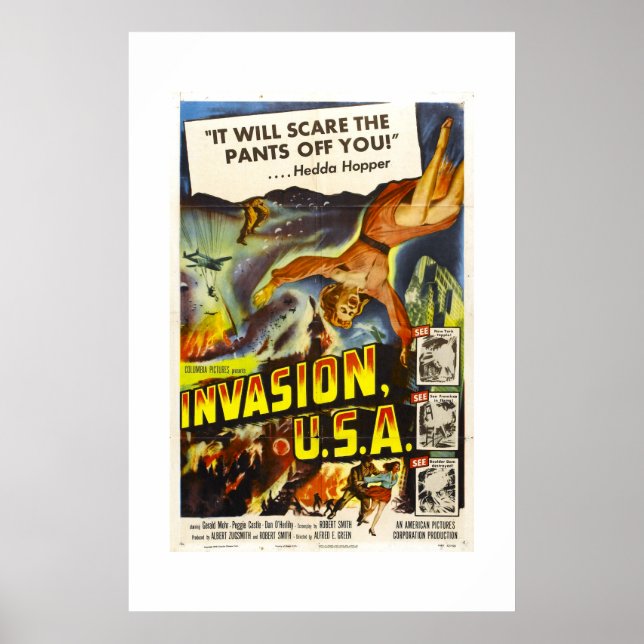 Invasion USA (L) Poster (Vorne)