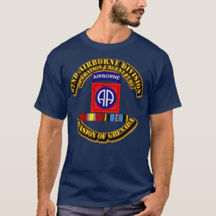 Invasion von Grenada 82. Abn Div Operation Dringli T-Shirt