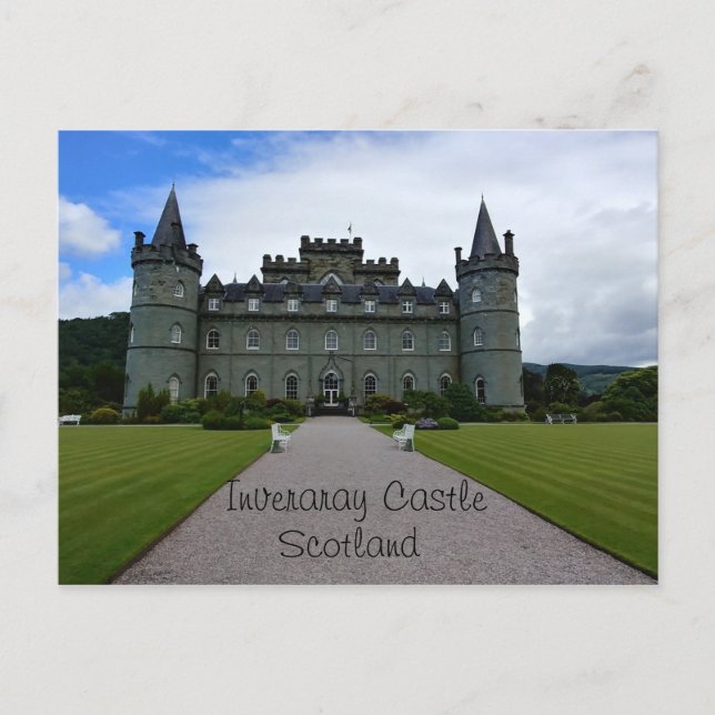 Inveraray Castle Postkarte (Vorderseite)