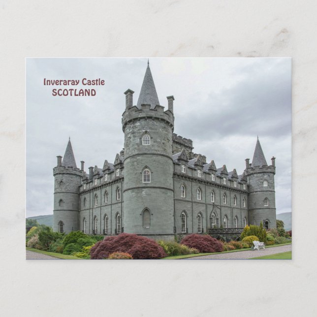 Inveraray Castle Scotland Postkarte (Vorderseite)