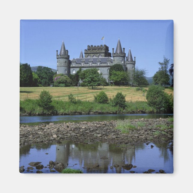Inverary Castle, Strathclyde, Schottland Magnet (Vorne)