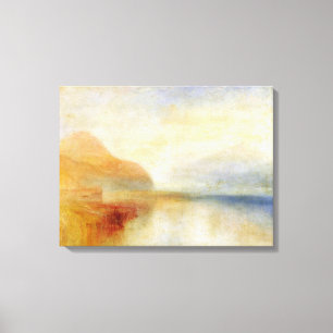 Inverary Pier, Loch Fyne, Morgen, c.1840-50 (Öl Leinwanddruck