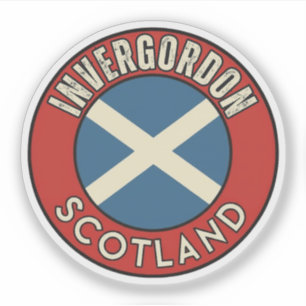 Invergordon, Schottland Aufkleber