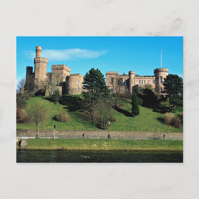 Inverness Castle, Schottland Postkarte (Vorderseite)