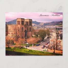 Inverness, Hauptstadt der schottischen Highlands,  Postkarte