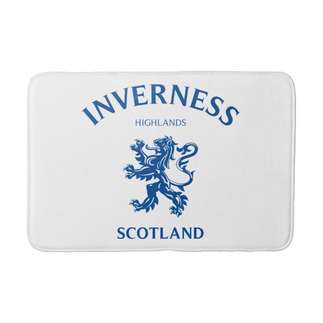 INVERNESS Schottland Badematte (Vorderseite)