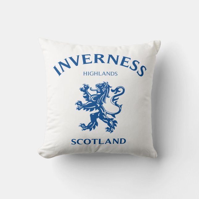 INVERNESS Schottland Kissen (Vorderseite)