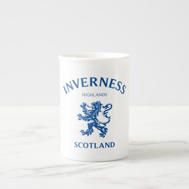 INVERNESS Schottland Prozellantasse (Vorderseite)