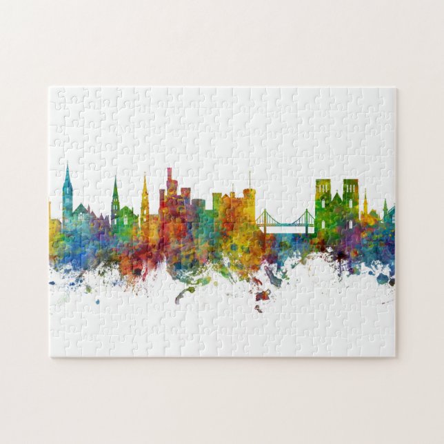 Inverness Scotland Skyline Puzzle (Horizontal)
