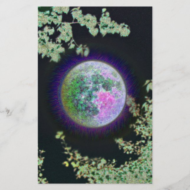 Invert Moon Briefpapier (Vorderseite)