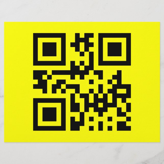 Invertierte ☻ glückliche Seite — QR-Code (Vorne)