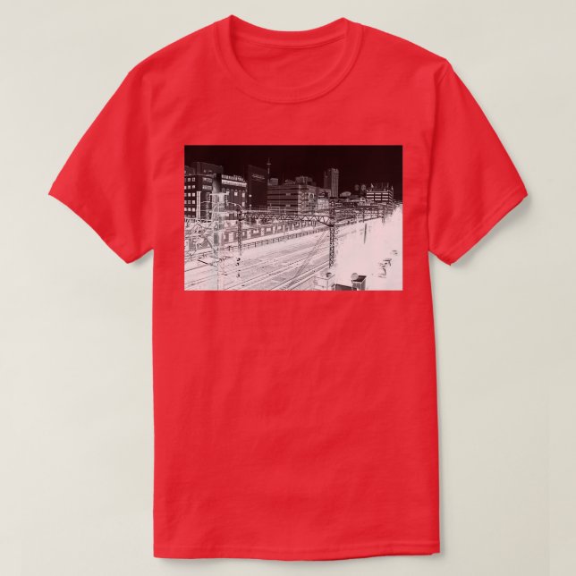 Invertierte Nacht T-Shirt (Design vorne)