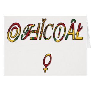 Invertierte "OFFIZIELLE" Symbolkunst