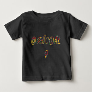 Invertierte "OFFIZIELLE" Symbolkunst Baby T-shirt