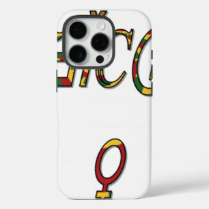 Invertierte "OFFIZIELLE" Symbolkunst iPhone 16 Pro Hülle