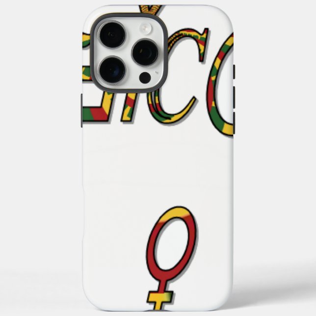 Invertierte "OFFIZIELLE" Symbolkunst Case-Mate iPhone Hülle (Rückseite)