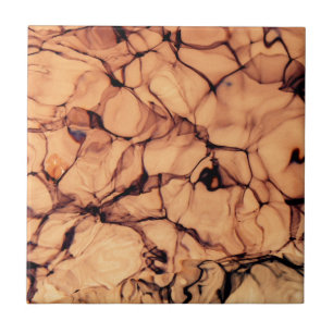 Invertiertes glasklares Wasser Fliese