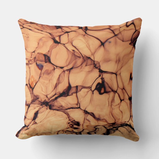 Invertiertes glasklares Wasser Kissen (Vorderseite)