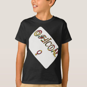 Invertiertes "OFFIZIELL" Weibliches Symbol Kunstpo T-Shirt