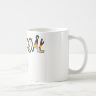 Invertiertes "OFFIZIELLES Frauensymbol Kunstposter Tasse
