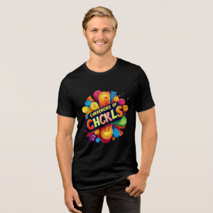 "Investieren in Lachen" Tri-Blend Shirt