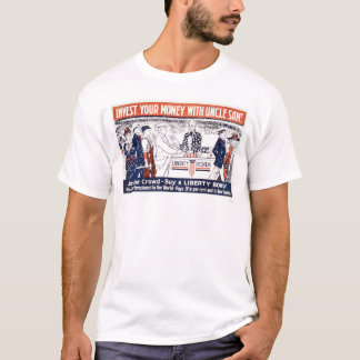 Investieren Sie Ihr Geld mit Uncle Sam T-Shirt
